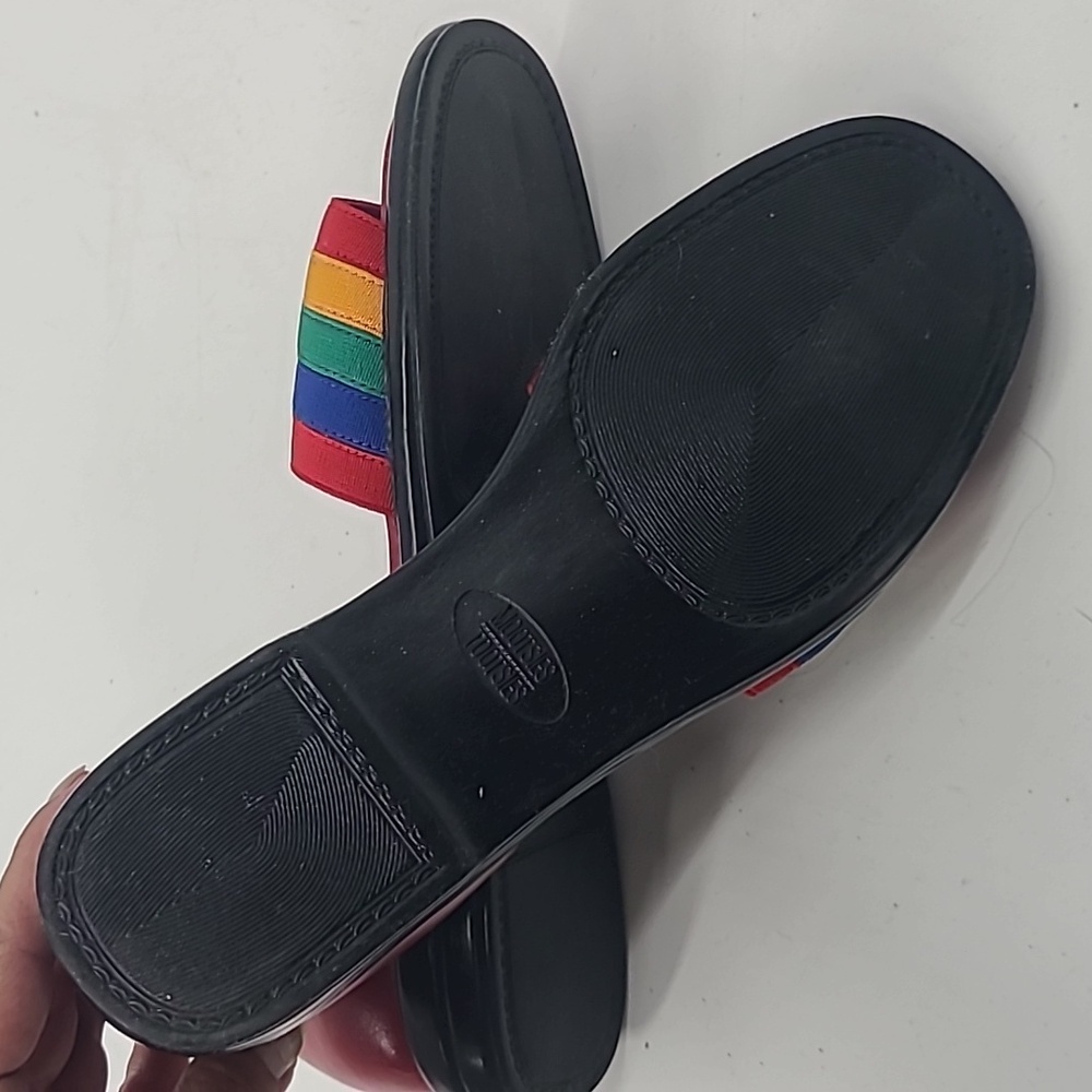 Vintage mootsies tootsies rainbow sandals size 8.5 - Picture 8 of 8